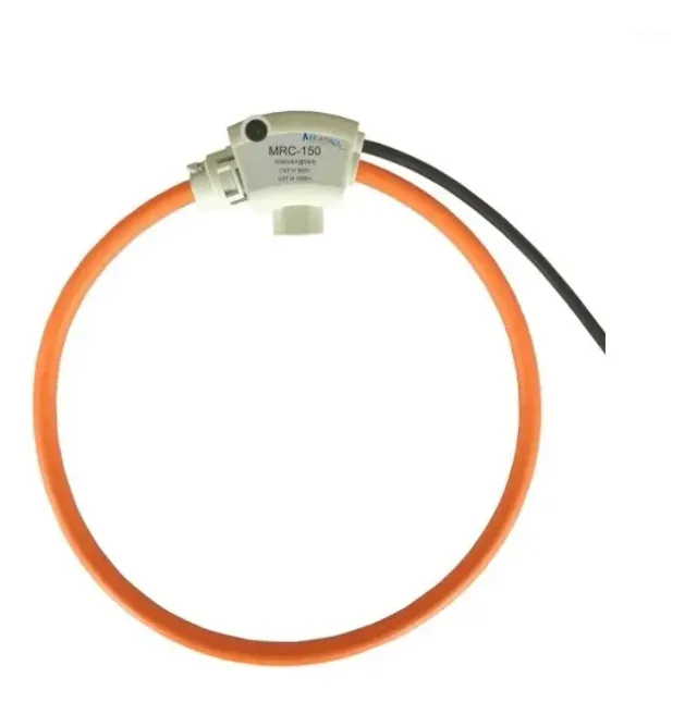 Kit de tres sensores de corriente tipo Rogowski, bobina flexible naranja